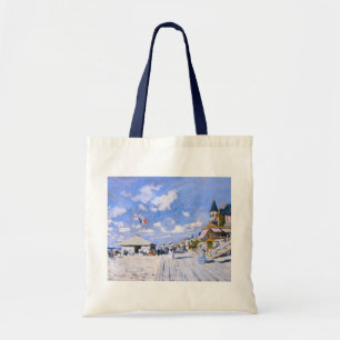 Claude Monet: At the Beach of Trouville Tote Bag
