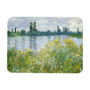 Claude Monet   Banks of the Seine, Vetheuil, 1880 Magnet