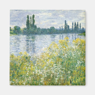 Claude Monet   Banks of the Seine, Vetheuil, 1880 Magnet