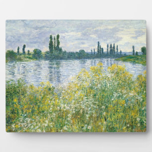 Claude Monet Banks of the Seine, Vetheuil, 1880 Plaque