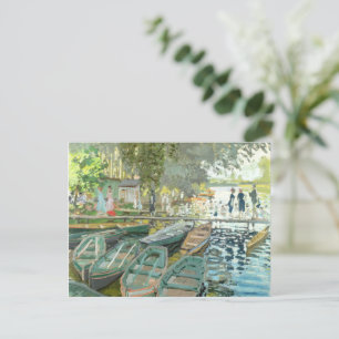 Claude Monet. Bathers at La Grenouillère Postcard
