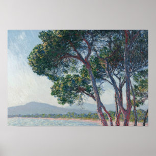 Claude Monet - Beach of Juan-les-Pins Poster