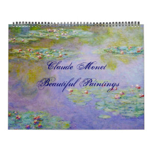 Claude Monet Beautiful Scenic Fine Art Calendar