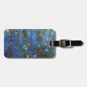 Claude Monet - Blue Water Lilies Luggage Tag