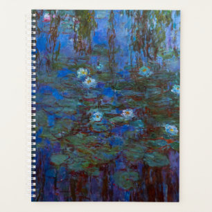 Claude Monet - Blue Water Lilies Planner