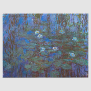 Claude Monet - Blue Water Lilies Tissue Paper