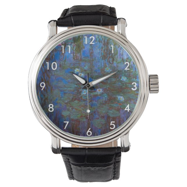 Claude Monet - Blue Water Lilies Watch (Front)