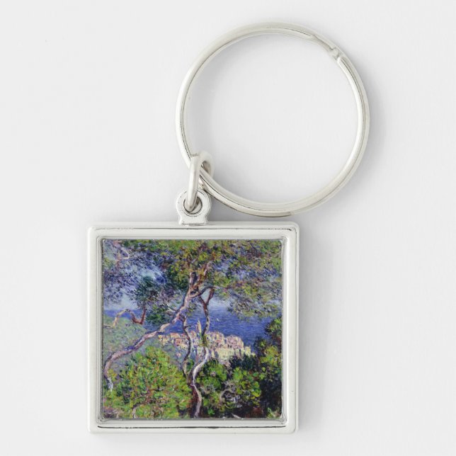 Claude Monet | Bordighera, 1884 Key Ring (Front)