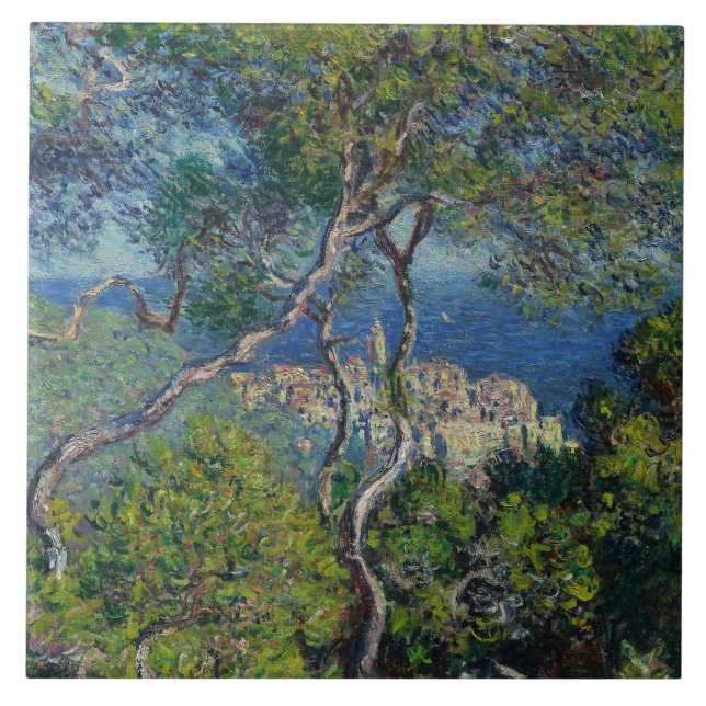 Claude Monet - Bordighera Ceramic Tile (Front)