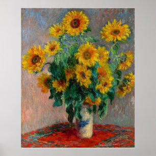 Claude Monet_Bouquet of Sunflowers - Poster