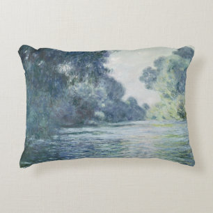 Claude Monet   Branch of the Seine near Giverny Decorative Cushion
