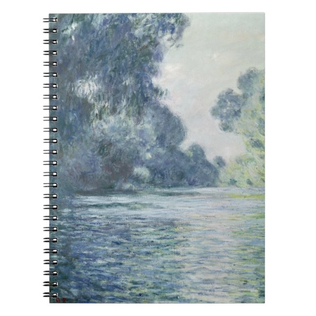 Claude Monet | Branch of the Seine near Giverny Notebook (Front)