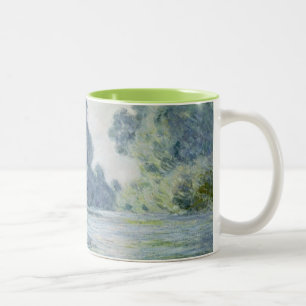 Claude Monet Branch of the Seine near Giverny Two-Tone Coffee Mug
