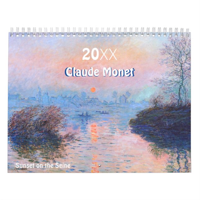 Claude Monet Calendar Impressionists (Cover)