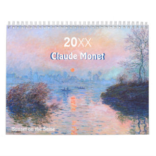 Claude Monet Calendar Impressionists