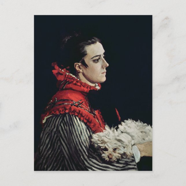 Claude Monet | Camille Monet Postcard (Front)