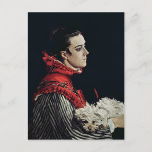 Claude Monet Camille Monet Postcard