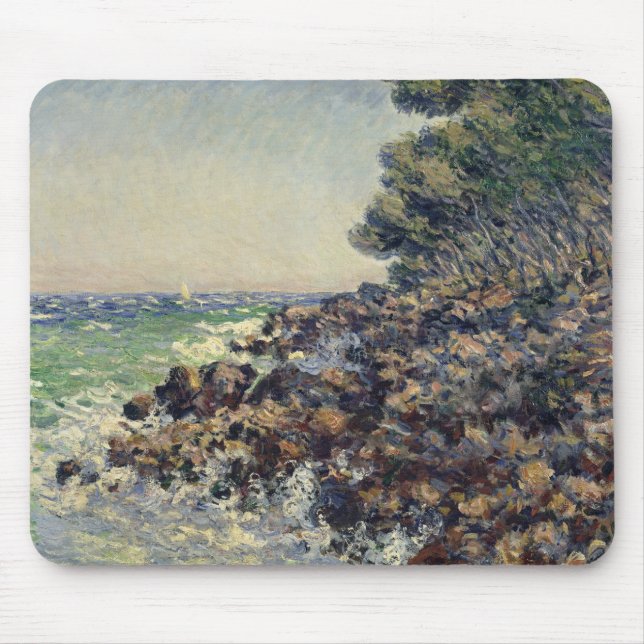 Claude Monet | Cap Martin, 1884 Mouse Pad (Front)