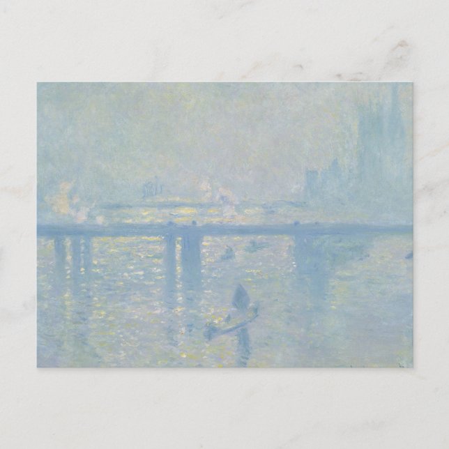 Claude Monet - Charing Cross Bridge Postcard (Front)