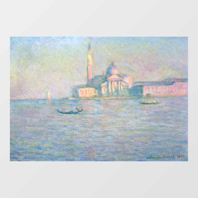 Claude Monet - Church of San Giorgio Maggiore (Sheet)