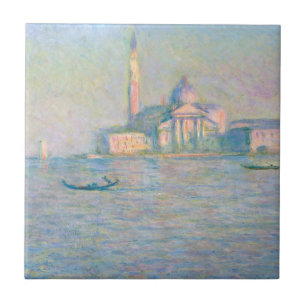 Claude Monet - Church of San Giorgio Maggiore Ceramic Tile