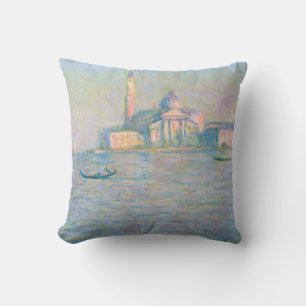 Claude Monet - Church of San Giorgio Maggiore Cushion