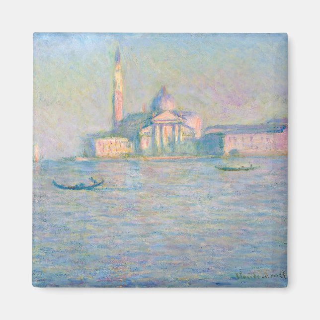 Claude Monet - Church of San Giorgio Maggiore Magnet (Front)