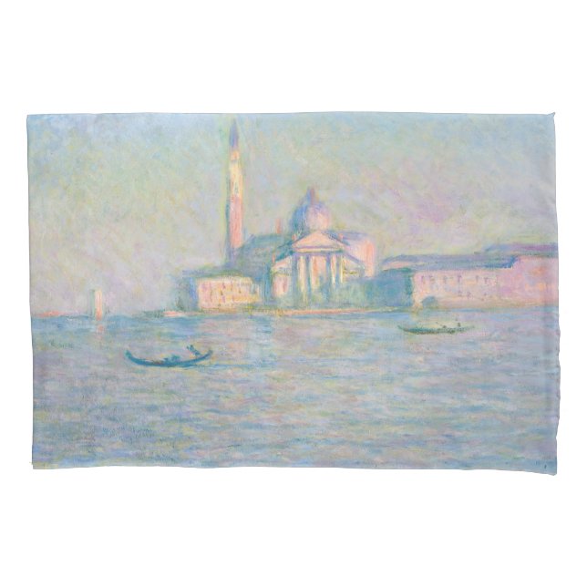 Claude Monet - Church of San Giorgio Maggiore Pillowcase (Front)