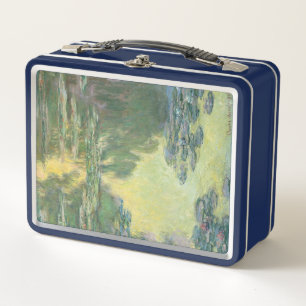 Claude Monet Classic Painting, Waterlilies (1907) Metal Lunch Box