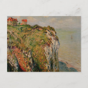Claude Monet   Cliff at Dieppe, 1882 Postcard