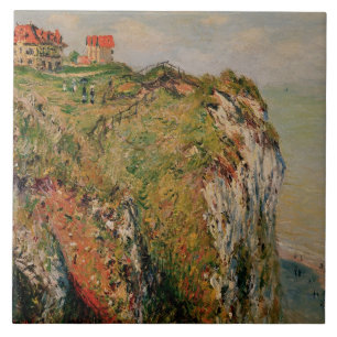 Claude Monet Cliff at Dieppe, 1882 Tile