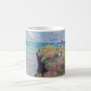 Claude Monet - Cliff Walk at Pourville Coffee Mug