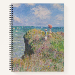 Claude Monet Cliff Walk at Pourville   Notebook