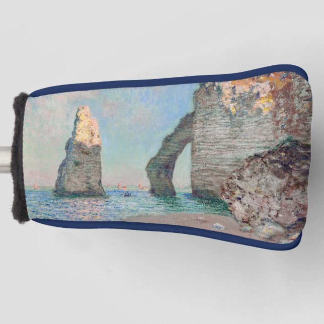 Claude Monet - Cliffs at Etretat Golf Head Cover (Front)