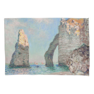 Claude Monet - Cliffs at Etretat Pillowcase
