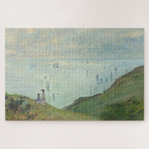 Claude Monet – Cliffs at Pourville (1882) Fine Art Jigsaw Puzzle