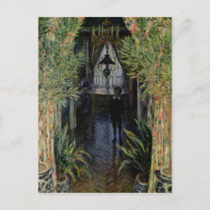 Claude Monet Corner of a Flat at Argenteuil Postcard