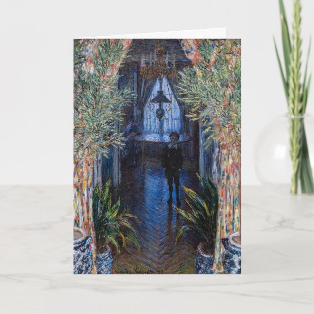 Claude Monet - Corner of the apartment Card (Front)