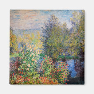 Claude Monet - Corner of the Garden at Montgeron Magnet