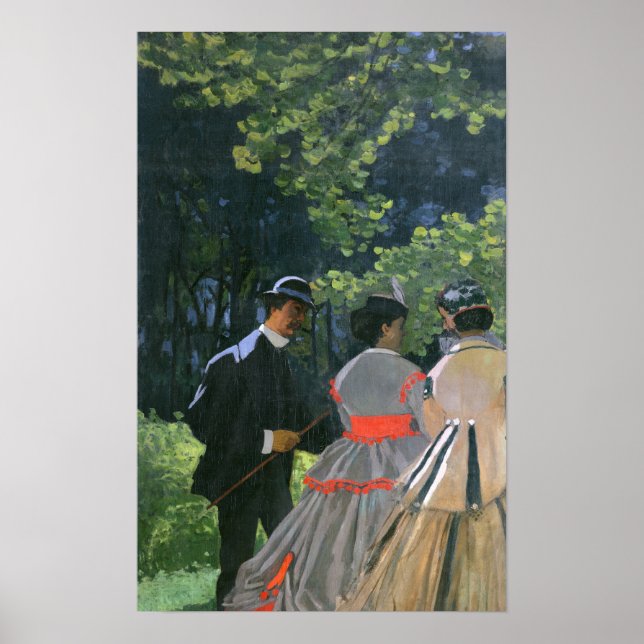 Claude Monet | Dejeuner sur l'Herbe, Chailly Poster (Front)