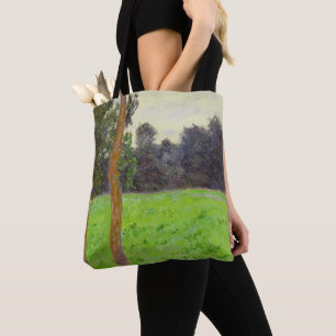 Claude Monet   Deux Arbres dans la Prairie Tote Bag