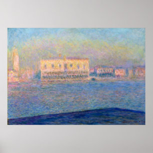Claude Monet Doge's Palace San Giorgio Maggiore Poster