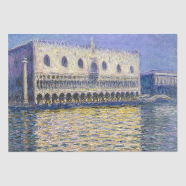 Claude Monet - Doges' Palace Tissue Paper (Front)