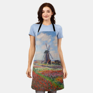 Claude Monet - Field of Tulips in Holland Apron