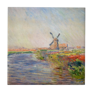 Claude Monet - Field of Tulips in Holland Ceramic Tile