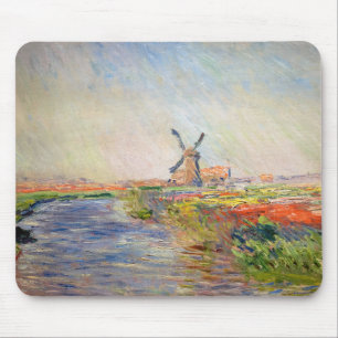 Claude Monet - Field of Tulips in Holland Mouse Pad