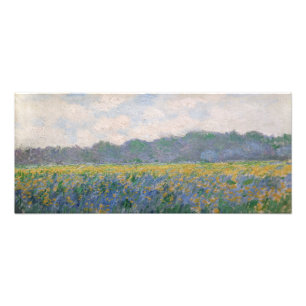 Claude Monet - Field of Yellow Irises at Giverny Photo Print