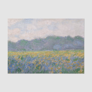 Claude Monet - Field of Yellow Irises at Giverny Tissue Paper