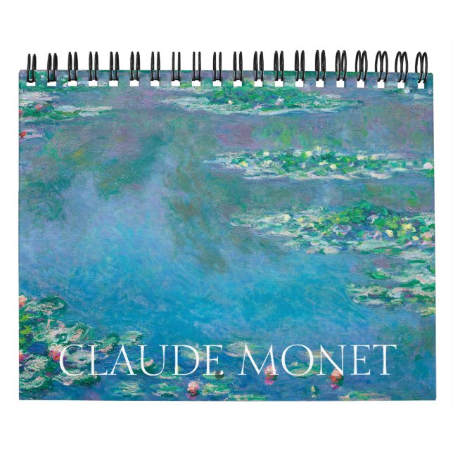 CLAUDE MONET FINE ART CALENDAR (Cover)