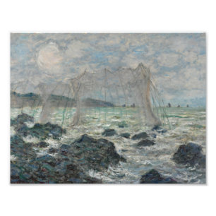 Claude Monet - Fishing Nets at Pourville Photo Print